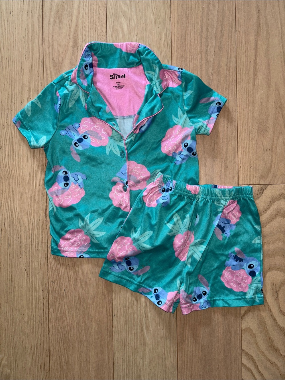 Stitch Short Pajama Set